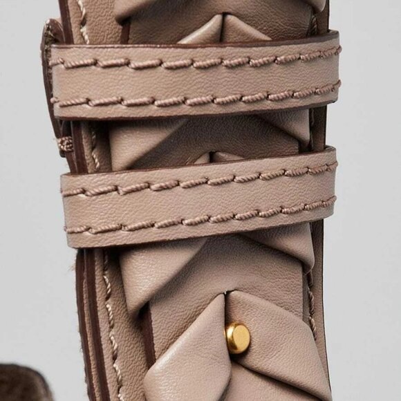 Stella McCartney Grey Faux Leather Medium Hobo Bag - Picture 5 of 12